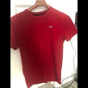 Red Hollister Short Sleeve Shirt